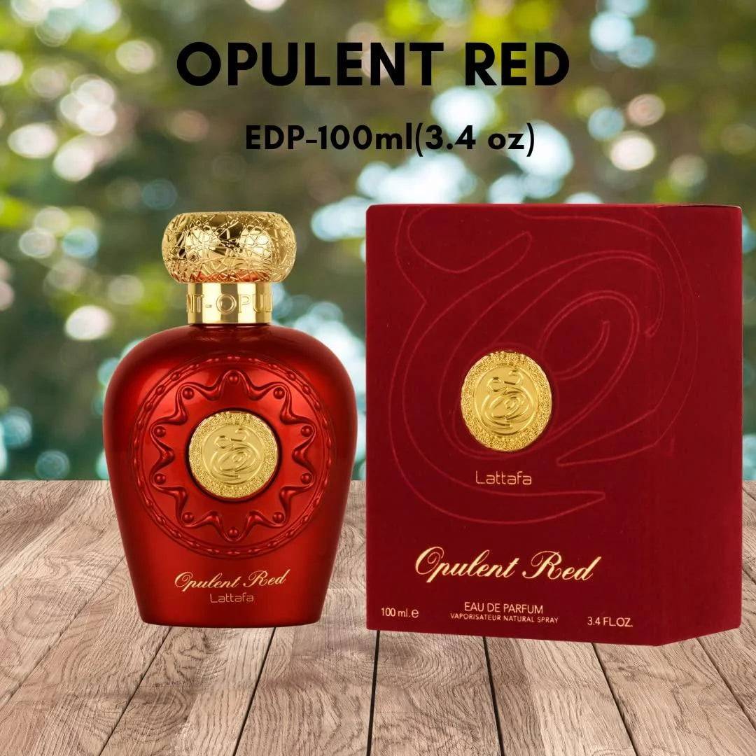 Opulent Red by Eau De Parfum Spray 3.4 Oz