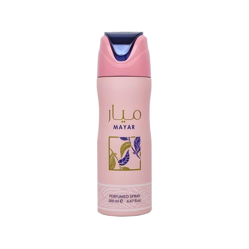 Mayar Perfumed Deodorant Spray for Women, 6.7 Ounce