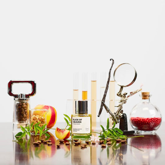 Slice of Heaven, Dossier, Unisex Perfume, 50Ml, Parfum, Peach, Pink Pepper, Pear, Caramel, Jasmine, Orange Flower, Vanilla, Coffee, Musk, Patchouli